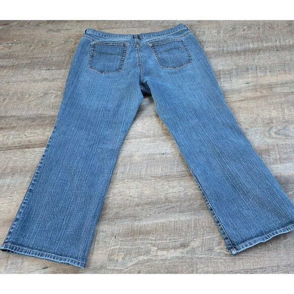 Venezia Women's 20 Petite Plus Size Denim Jeans Flare bottom - Picture 2 of 7